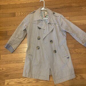 checkered coat